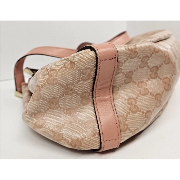 Gucci Beige and Pink Shoulder Bag - Picture 8 of 15